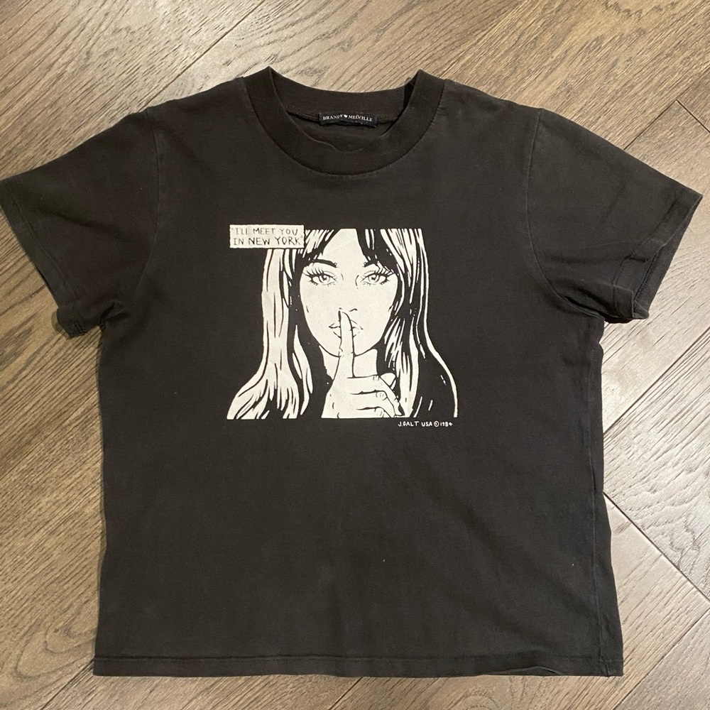 Brandy Melville i’ll meet you in new york Tee